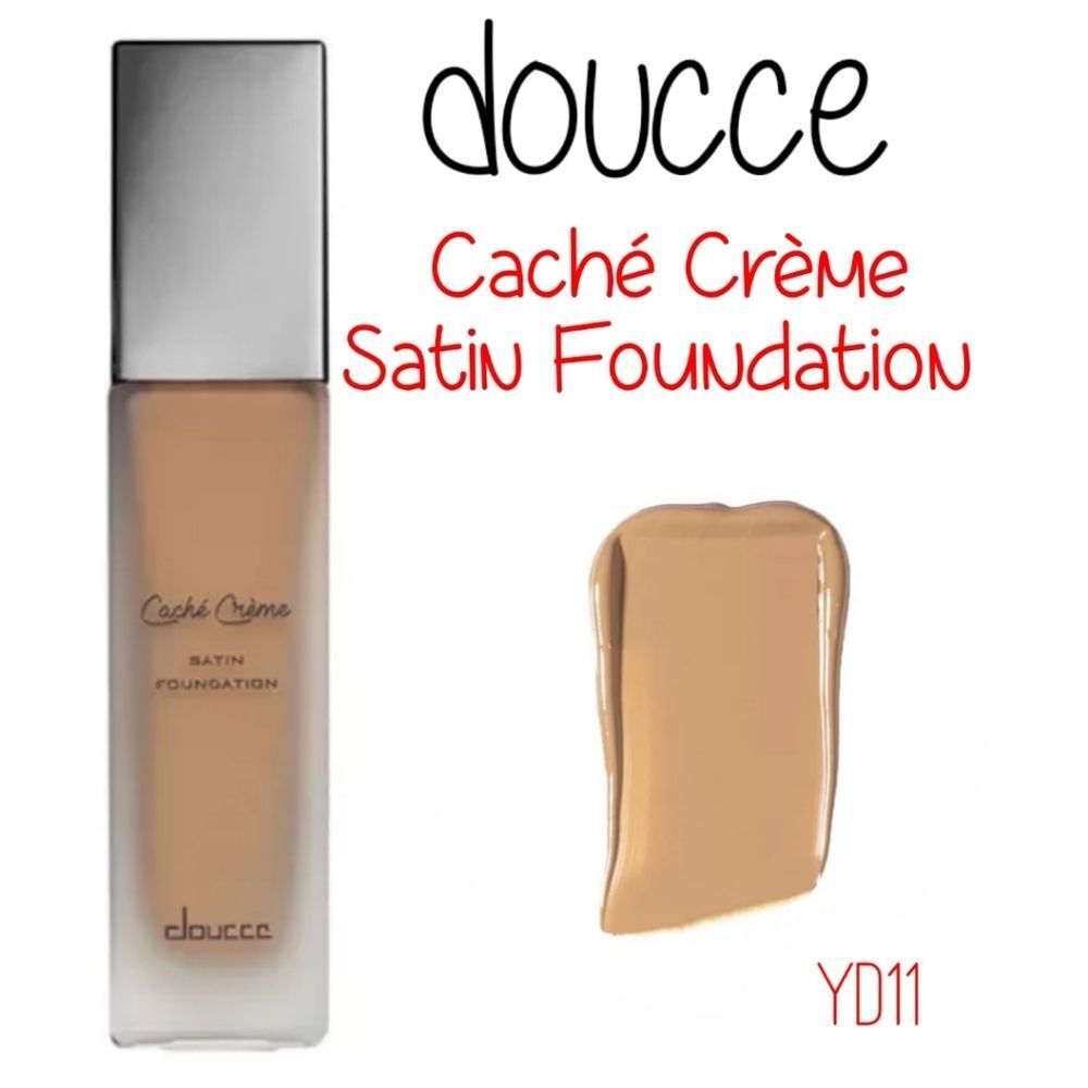 New Doucce Cache Creme Satin Foundation YD11 (Yellow Undertone Dark)